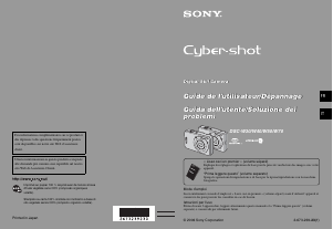 Mode d’emploi Sony Cyber-shot DSC-W30 Appareil photo numérique