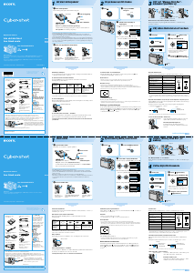 Käyttöohje Sony Cyber-shot DSC-W30 Digitaalikamera