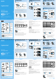 Mode d’emploi Sony Cyber-shot DSC-W40 Appareil photo numérique