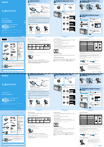 Manual Sony Cyber-shot DSC-W50 Câmara digital