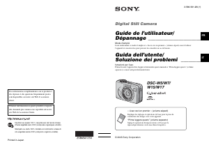 Mode d’emploi Sony Cyber-shot DSC-W7 Appareil photo numérique
