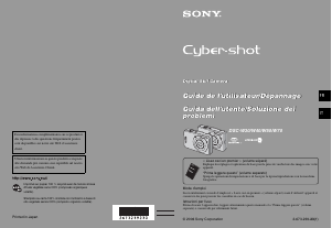 Mode d’emploi Sony Cyber-shot DSC-W70 Appareil photo numérique