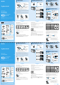 Manual Sony Cyber-shot DSC-W70 Câmara digital