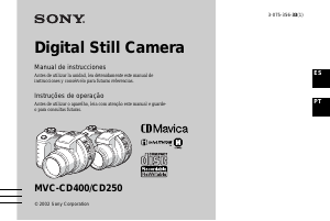 Manual de uso Sony MVC-CD250 Cámara digital