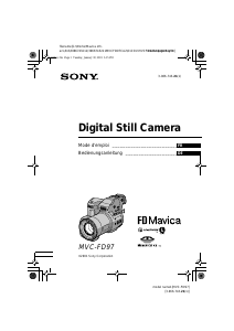 Bedienungsanleitung Sony MVC-FD97 Digitalkamera