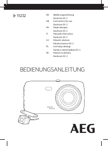 Manuale AEG DC 2 Action camera