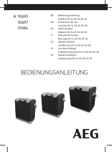 Manual AEG KK 28 Cool Box