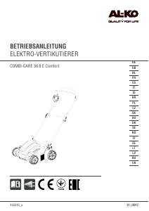 Brugsanvisning AL-KO Combi-Care 36.8 E Comfort Vertikalskærer