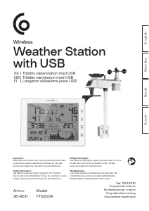 Manual Clas Ohlson FT0203A Weather Station