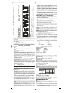 Manual de uso DeWalt D28770K Sierra de cinta