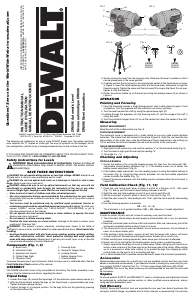 Manual DeWalt DW096PK Level
