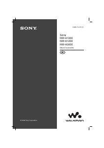 Návod Sony NW-A1200 Walkman Mp3 prehrávač