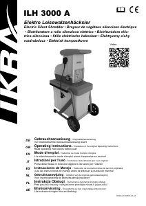 Manual Ikra ILH 300 A Garden Shredder