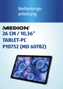 Bedienungsanleitung Medion P10752 (MD 60782) Tablet