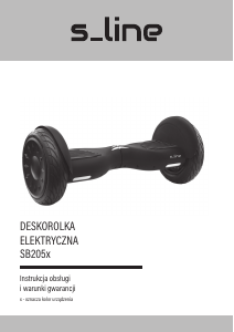 Instrukcja S_Line SB205G Deskorolka elektryczna