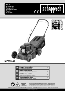 Mode d’emploi Scheppach MP135-42 Tondeuse à gazon