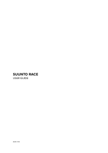 Handleiding Suunto Race Sporthorloge