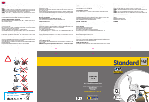 Mode d’emploi Bellelli Standard Siège de vélo