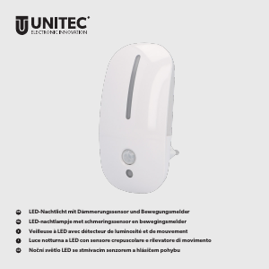 Manuale Unitec 30093 Luce notturna