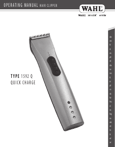 Manual Wahl 1592 Q Hair Clipper