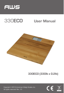 Manual AWS 330ECO Scale