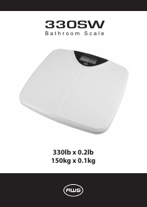 Manual AWS 330SW Scale