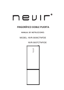 Manual Nevir NVR-5607CTNFIDE Fridge-Freezer