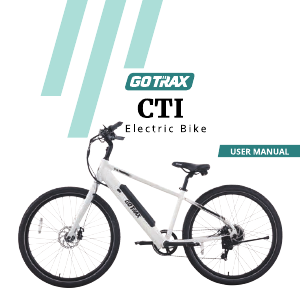 Handleiding GOTRAX CTI Elektrische fiets
