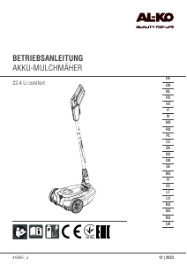 Bedienungsanleitung AL-KO 22.4 Li Comfort Rasenmäher