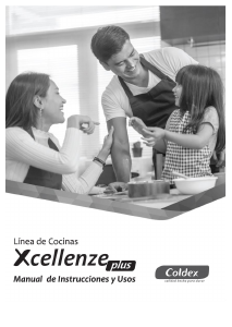Manual de uso Coldex FG126I47SC Cocina