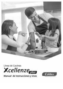 Manual de uso Coldex FP125I47SC Cocina