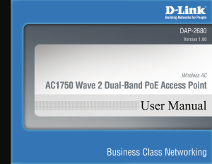 Handleiding D-Link DAP-2680 Access point