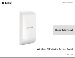 Manual D-Link DAP-3315 Access Point