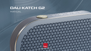 Manual Dali Katch G2 Speaker