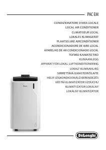 Manual DeLonghi PAC EM82 Air Conditioner