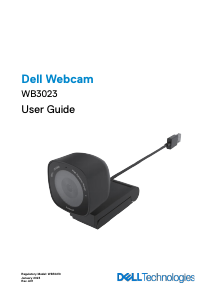 Manual Dell WB3023 Webcam