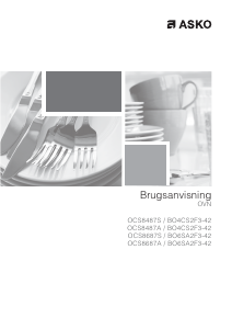 Brugsanvisning Asko OCS8687A Ovn