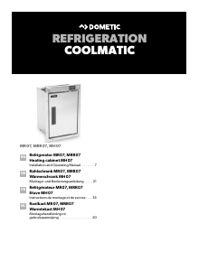 Manual Dometic MR07 Refrigerator