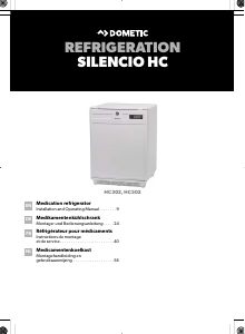 Mode d’emploi Dometic HC502 Silencio Réfrigérateur