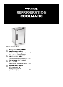 Manual Dometic MRR07 Refrigerator