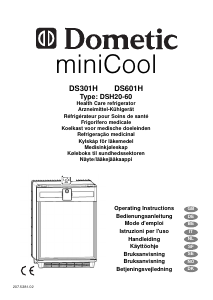 Handleiding Dometic DS301H Koelkast