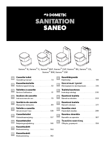 Käyttöohje Dometic Saneo CW WC