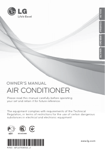 Manual LG A12LH1 Air Conditioner