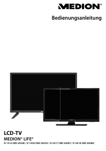 Bedienungsanleitung Medion LIFE E12417 (MD 20087) LCD fernseher