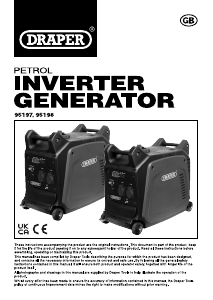 Manual Draper DGI2600DI Generator