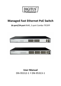 Manual Digitus DN-95312-1 Switch