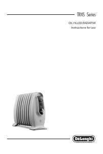 Manual DeLonghi TRNS0808M Heater