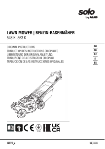 Manual AL-KO 548 K Lawn Mower