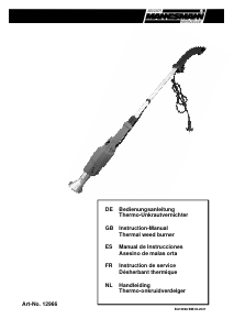 Manual Brüder Mannesmann 12966 Weed Burner