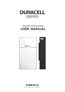 Manual Duracell PD-5KWH-50V-1G Portable Charger